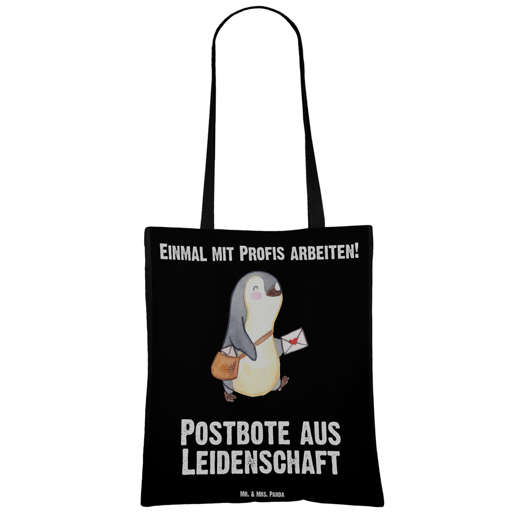 Tragetasche Postbote aus Leidenschaft Beuteltasche, Beutel, Einkaufstasche, Jutebeutel, Stoffbeutel, Beruf, Ausbildung, Jubiläum, Abschied, Rente, Kollege, Kollegin, Geschenk, Schenken, Arbeitskollege, Mitarbeiter, Firma, Danke, Dankeschön, Postbote, Briefzusteller, Briefträger, Postler