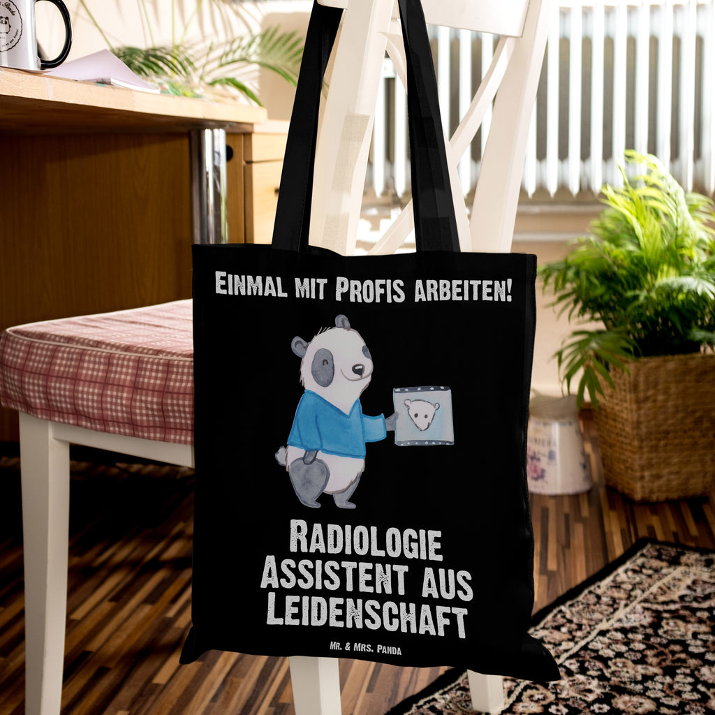 Tragetasche Radiologie Assistent aus Leidenschaft Beuteltasche, Beutel, Einkaufstasche, Jutebeutel, Stoffbeutel, Beruf, Ausbildung, Jubiläum, Abschied, Rente, Kollege, Kollegin, Geschenk, Schenken, Arbeitskollege, Mitarbeiter, Firma, Danke, Dankeschön