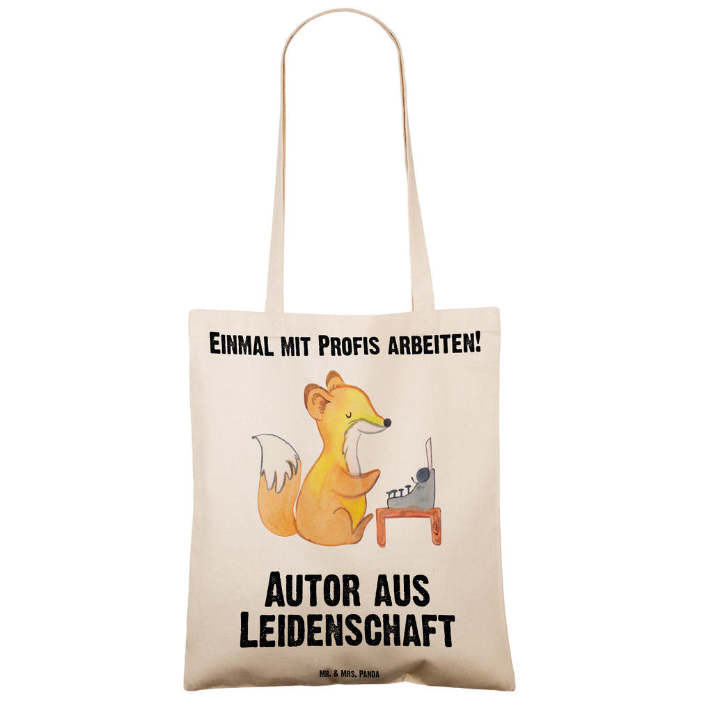 Tragetasche Autor aus Leidenschaft Beuteltasche, Beutel, Einkaufstasche, Jutebeutel, Stoffbeutel, Beruf, Ausbildung, Jubiläum, Abschied, Rente, Kollege, Kollegin, Geschenk, Schenken, Arbeitskollege, Mitarbeiter, Firma, Danke, Dankeschön, Autor, Buchveröffentlichung, Schriftsteller, Verlag, Geschichtenschreiber, Hobbyautor