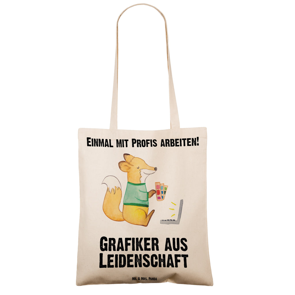 Tragetasche Grafiker aus Leidenschaft Beuteltasche, Beutel, Einkaufstasche, Jutebeutel, Stoffbeutel, Beruf, Ausbildung, Jubiläum, Abschied, Rente, Kollege, Kollegin, Geschenk, Schenken, Arbeitskollege, Mitarbeiter, Firma, Danke, Dankeschön, Grafiker, Designer, Mediengestalter, Grafikdesigner