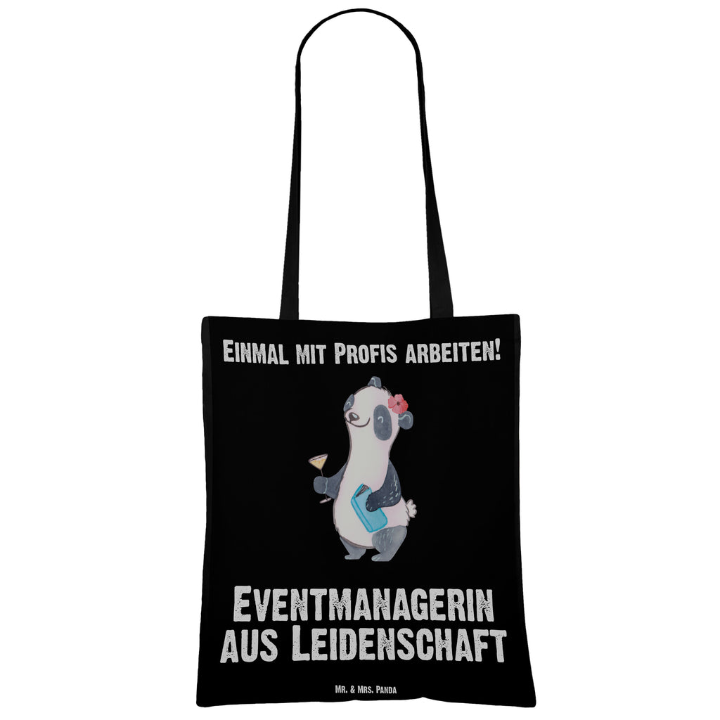 Tragetasche Eventmanagerin aus Leidenschaft Beuteltasche, Beutel, Einkaufstasche, Jutebeutel, Stoffbeutel, Beruf, Ausbildung, Jubiläum, Abschied, Rente, Kollege, Kollegin, Geschenk, Schenken, Arbeitskollege, Mitarbeiter, Firma, Danke, Dankeschön, Eventmanagerin, Veranstalterin, Promoterin