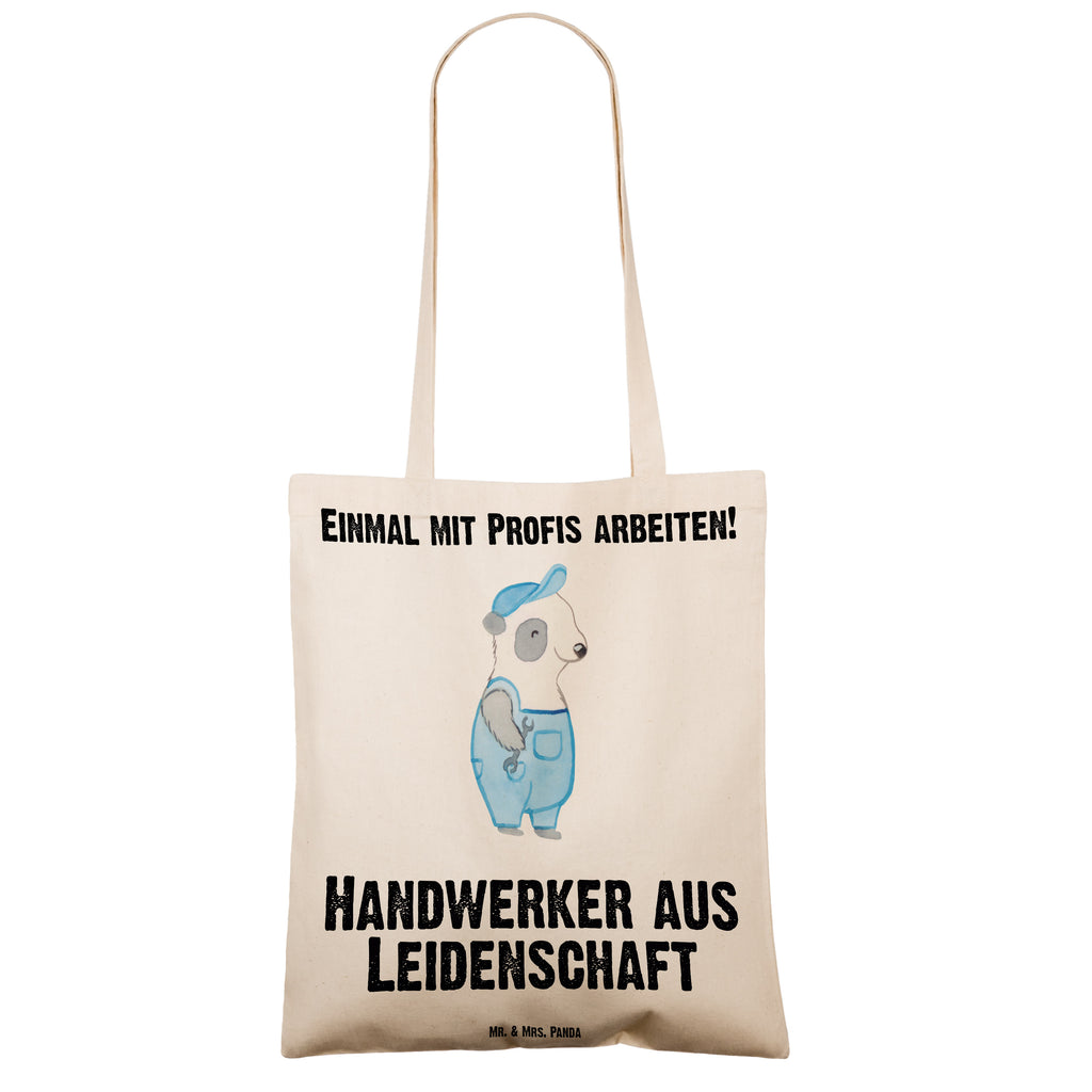 Tragetasche Handwerker aus Leidenschaft Beuteltasche, Beutel, Einkaufstasche, Jutebeutel, Stoffbeutel, Beruf, Ausbildung, Jubiläum, Abschied, Rente, Kollege, Kollegin, Geschenk, Schenken, Arbeitskollege, Mitarbeiter, Firma, Danke, Dankeschön, Handwerker, Gesellenprüfung, Handwerksbetrieb, Schrauber, Werkstatt