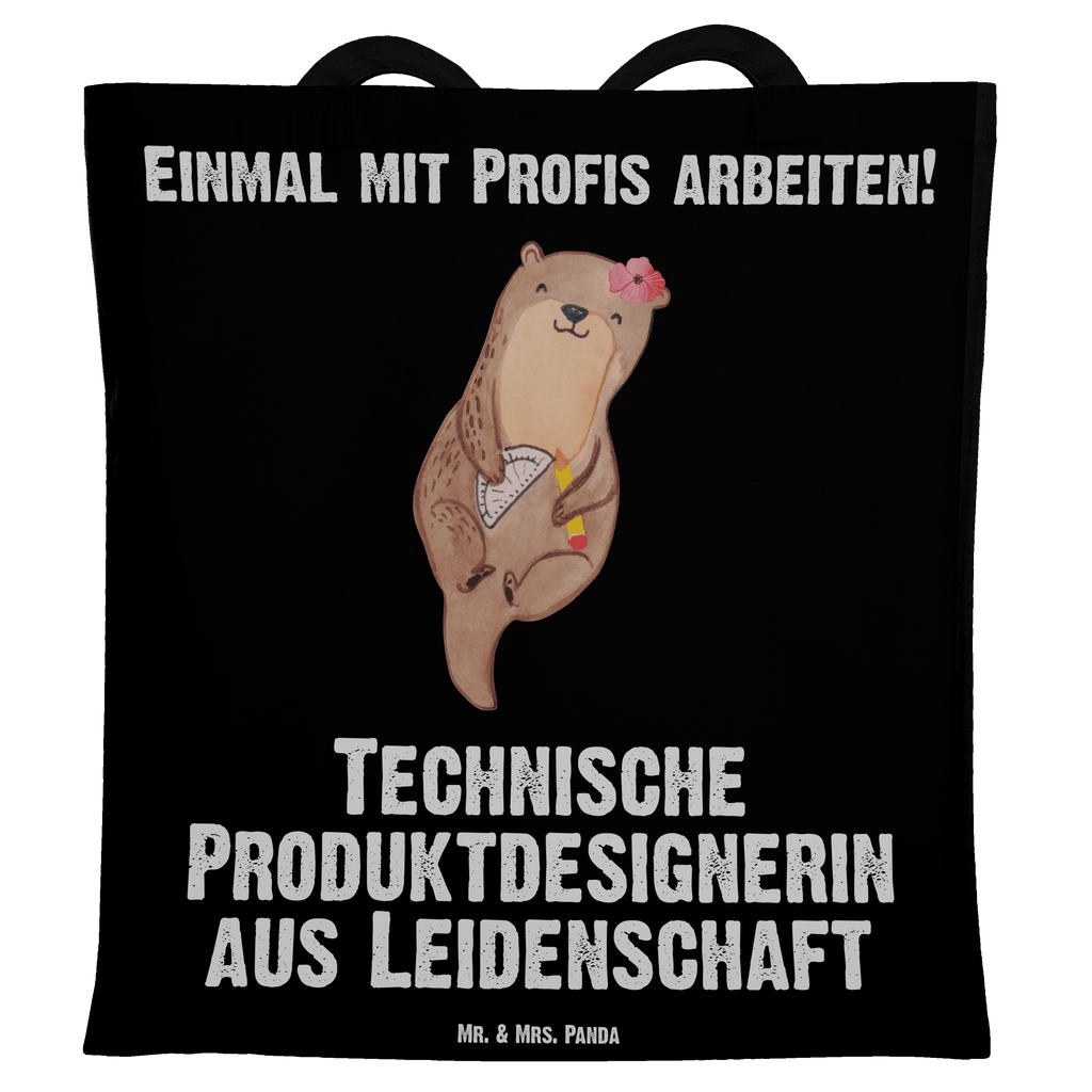 Tragetasche Technische Produktdesignerin aus Leidenschaft Beuteltasche, Beutel, Einkaufstasche, Jutebeutel, Stoffbeutel, Beruf, Ausbildung, Jubiläum, Abschied, Rente, Kollege, Kollegin, Geschenk, Schenken, Arbeitskollege, Mitarbeiter, Firma, Danke, Dankeschön