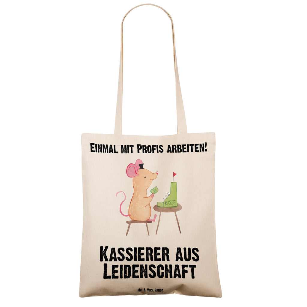 Tragetasche Kassierer aus Leidenschaft Beuteltasche, Beutel, Einkaufstasche, Jutebeutel, Stoffbeutel, Beruf, Ausbildung, Jubiläum, Abschied, Rente, Kollege, Kollegin, Geschenk, Schenken, Arbeitskollege, Mitarbeiter, Firma, Danke, Dankeschön, Kassierer, Kassenwart, Mitarbeiter Kasse