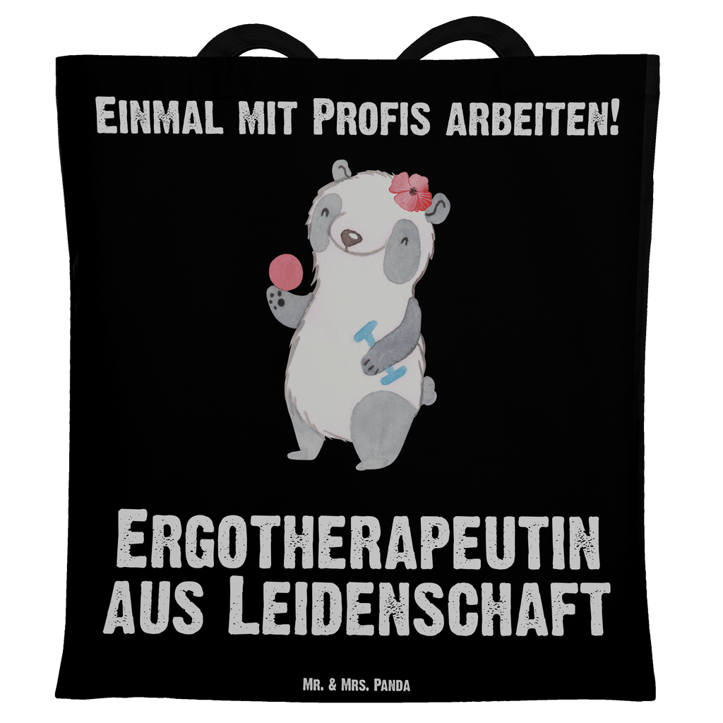 Tragetasche Ergotherapeutin aus Leidenschaft Beuteltasche, Beutel, Einkaufstasche, Jutebeutel, Stoffbeutel, Beruf, Ausbildung, Jubiläum, Abschied, Rente, Kollege, Kollegin, Geschenk, Schenken, Arbeitskollege, Mitarbeiter, Firma, Danke, Dankeschön, Ergotherapeutin, Ergotherapie