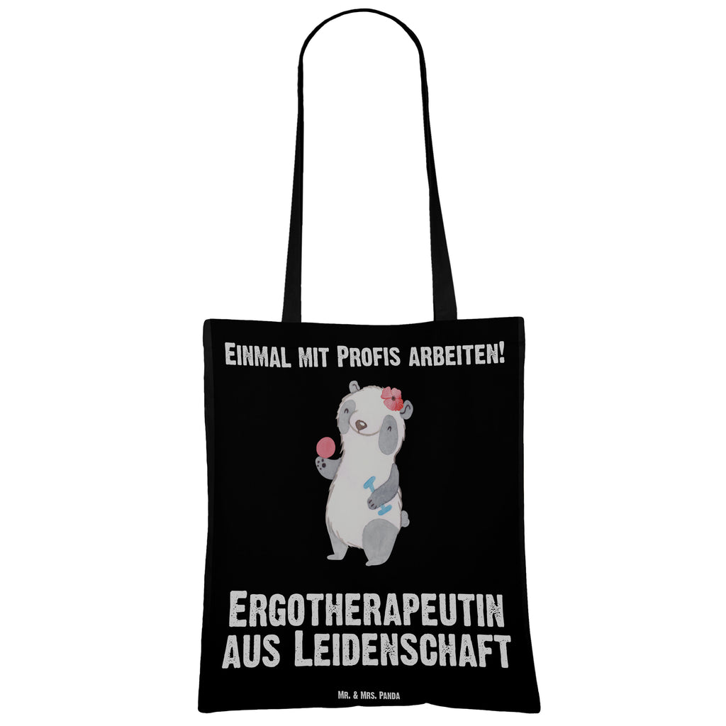 Tragetasche Ergotherapeutin aus Leidenschaft Beuteltasche, Beutel, Einkaufstasche, Jutebeutel, Stoffbeutel, Beruf, Ausbildung, Jubiläum, Abschied, Rente, Kollege, Kollegin, Geschenk, Schenken, Arbeitskollege, Mitarbeiter, Firma, Danke, Dankeschön, Ergotherapeutin, Ergotherapie