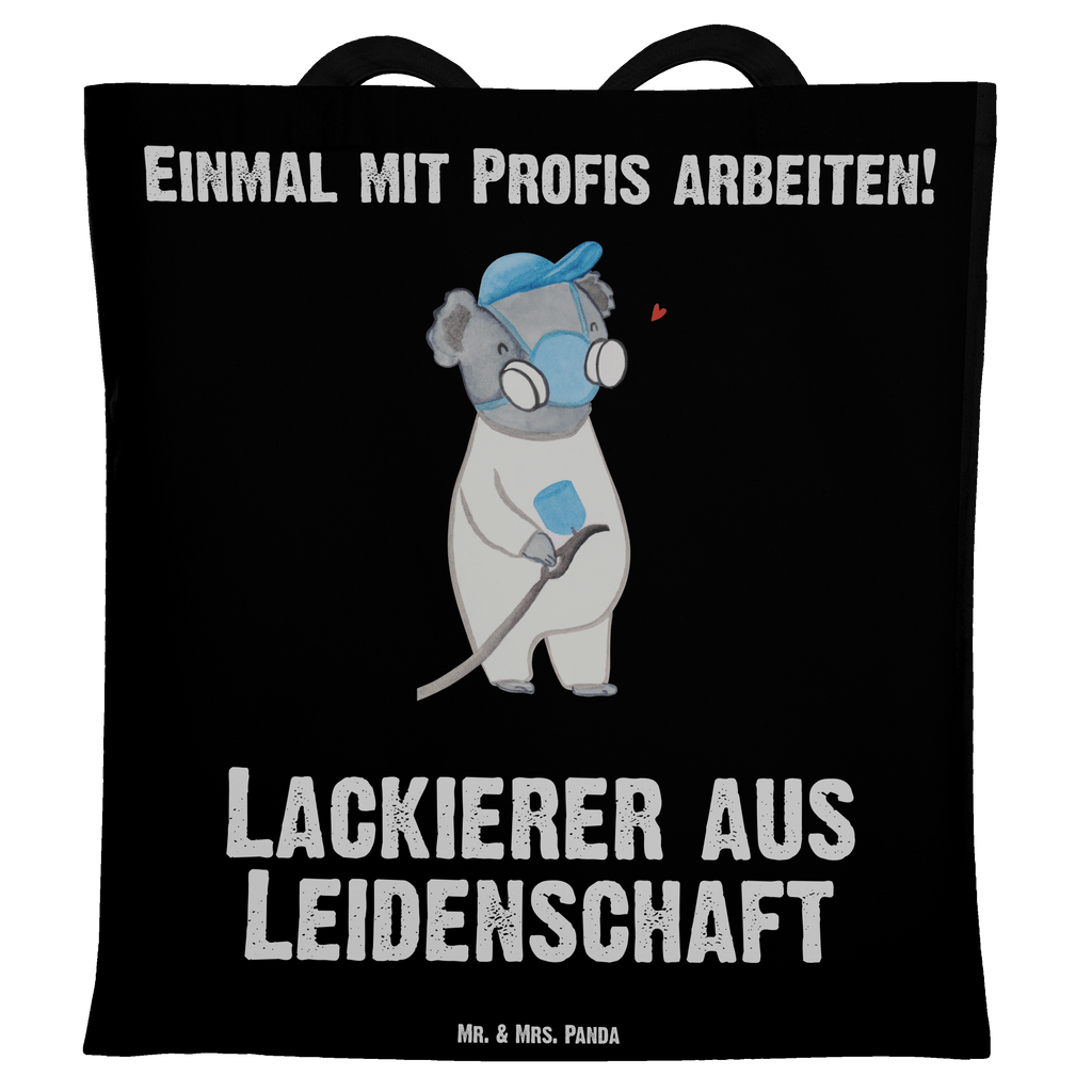 Tragetasche Lackierer aus Leidenschaft Beuteltasche, Beutel, Einkaufstasche, Jutebeutel, Stoffbeutel, Beruf, Ausbildung, Jubiläum, Abschied, Rente, Kollege, Kollegin, Geschenk, Schenken, Arbeitskollege, Mitarbeiter, Firma, Danke, Dankeschön, Lackierer, Lackierermeister, Werkstatt Lackierer, Gesellenprüfung