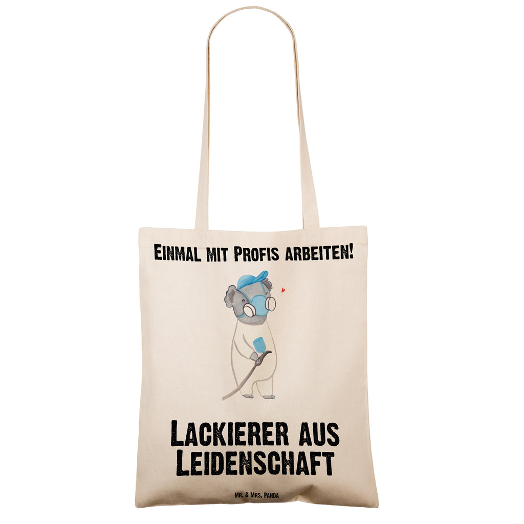 Tragetasche Lackierer aus Leidenschaft Beuteltasche, Beutel, Einkaufstasche, Jutebeutel, Stoffbeutel, Beruf, Ausbildung, Jubiläum, Abschied, Rente, Kollege, Kollegin, Geschenk, Schenken, Arbeitskollege, Mitarbeiter, Firma, Danke, Dankeschön, Lackierer, Lackierermeister, Werkstatt Lackierer, Gesellenprüfung