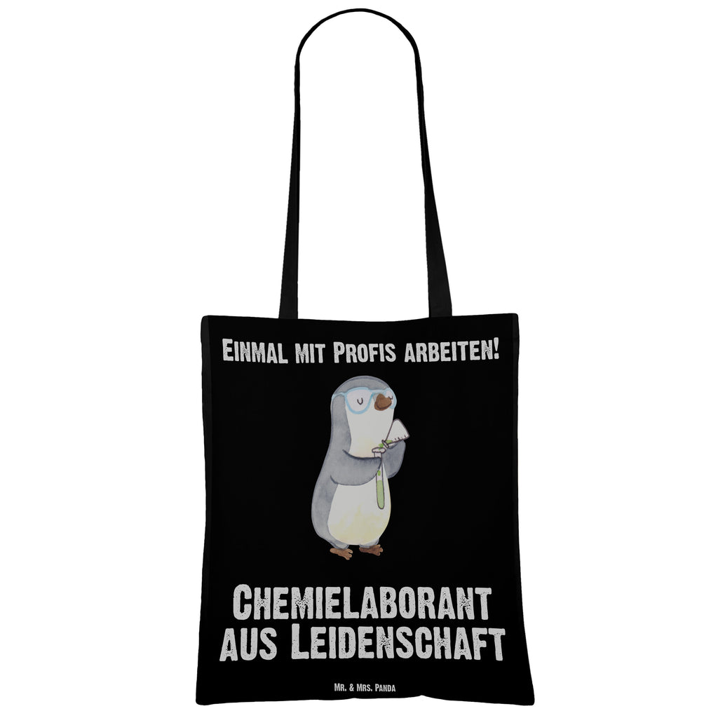 Tragetasche Chemielaborant aus Leidenschaft Beuteltasche, Beutel, Einkaufstasche, Jutebeutel, Stoffbeutel, Beruf, Ausbildung, Jubiläum, Abschied, Rente, Kollege, Kollegin, Geschenk, Schenken, Arbeitskollege, Mitarbeiter, Firma, Danke, Dankeschön, Chemiker, Chemielaborant, Naturwissenschaftler, Labor, Studium, Forschung, Wissenschaftler