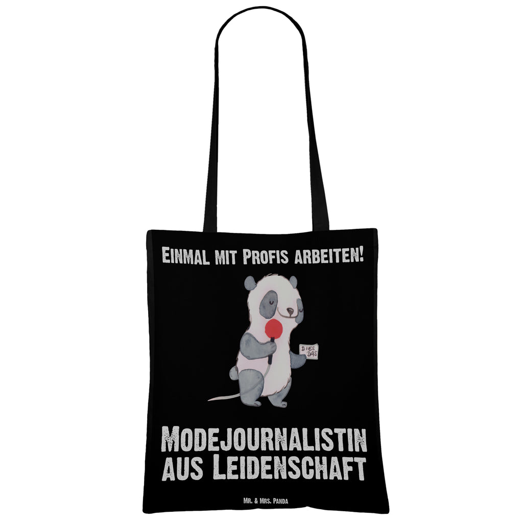 Tragetasche Modejournalistin aus Leidenschaft Beuteltasche, Beutel, Einkaufstasche, Jutebeutel, Stoffbeutel, Beruf, Ausbildung, Jubiläum, Abschied, Rente, Kollege, Kollegin, Geschenk, Schenken, Arbeitskollege, Mitarbeiter, Firma, Danke, Dankeschön, Modejournalistin, Journalistin, Reporterin, Redakteurin, Pressebüro, Studium