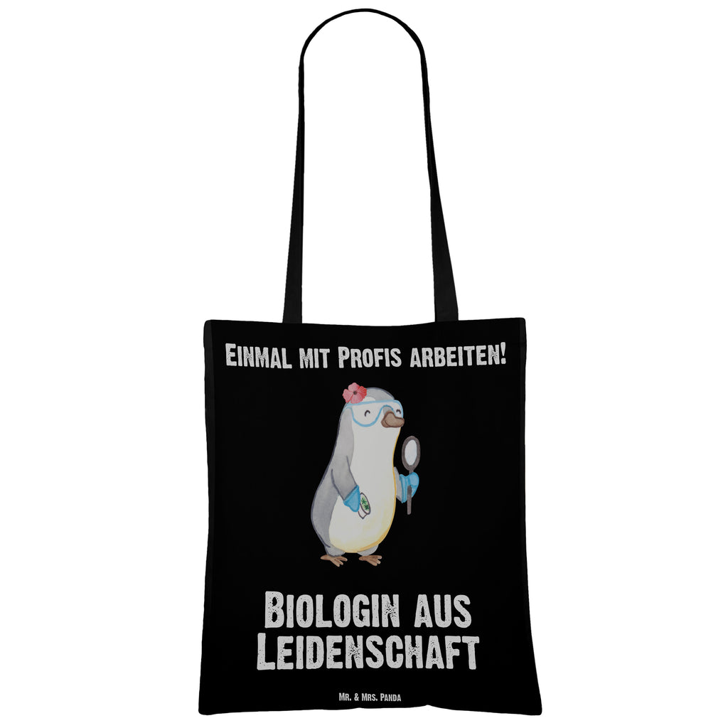 Tragetasche Biologin aus Leidenschaft Beuteltasche, Beutel, Einkaufstasche, Jutebeutel, Stoffbeutel, Beruf, Ausbildung, Jubiläum, Abschied, Rente, Kollege, Kollegin, Geschenk, Schenken, Arbeitskollege, Mitarbeiter, Firma, Danke, Dankeschön, Biologin, Biologie, Naturwissenschaftlerin, Labor, Studium, Bachelor, Master