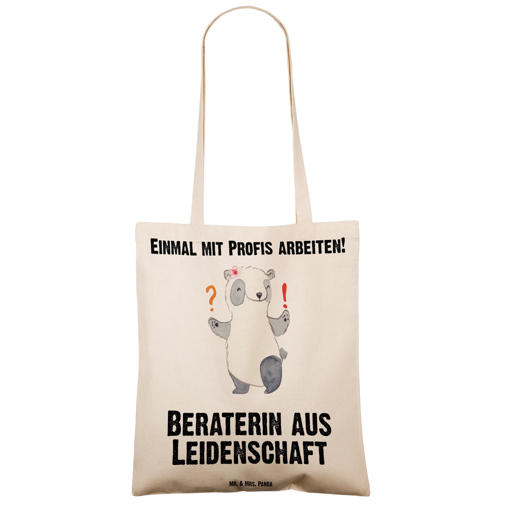 Tragetasche Beraterin aus Leidenschaft Beuteltasche, Beutel, Einkaufstasche, Jutebeutel, Stoffbeutel, Beruf, Ausbildung, Jubiläum, Abschied, Rente, Kollege, Kollegin, Geschenk, Schenken, Arbeitskollege, Mitarbeiter, Firma, Danke, Dankeschön, Beraterin, Finanzberaterin, IT Beratung, Beratungsbüro, Eröffnung