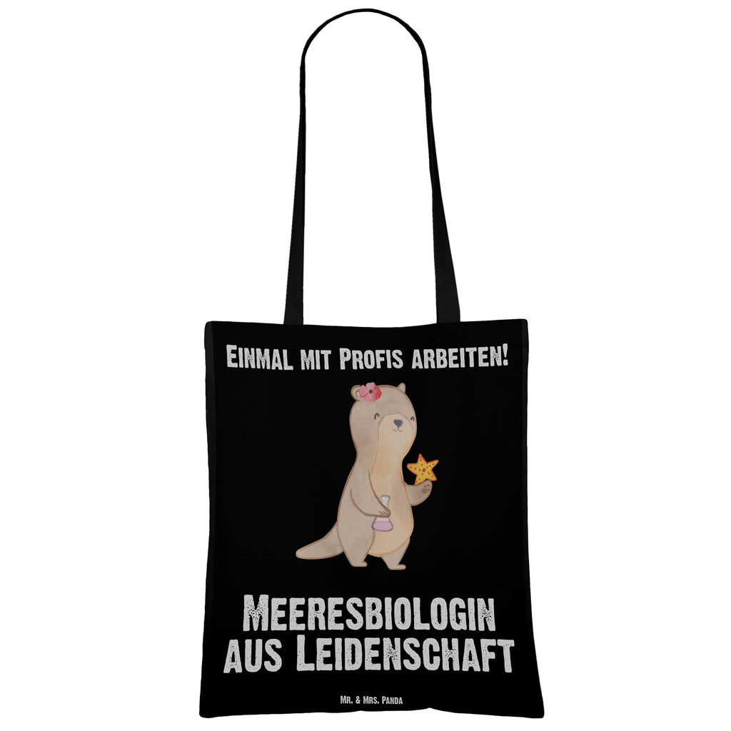 Tragetasche Meeresbiologin aus Leidenschaft Beuteltasche, Beutel, Einkaufstasche, Jutebeutel, Stoffbeutel, Beruf, Ausbildung, Jubiläum, Abschied, Rente, Kollege, Kollegin, Geschenk, Schenken, Arbeitskollege, Mitarbeiter, Firma, Danke, Dankeschön, Meeresbiologin, Meereskundlerin, Naturwissenschaftlerin, Meeresforscherin, maritime Forschung, Studium