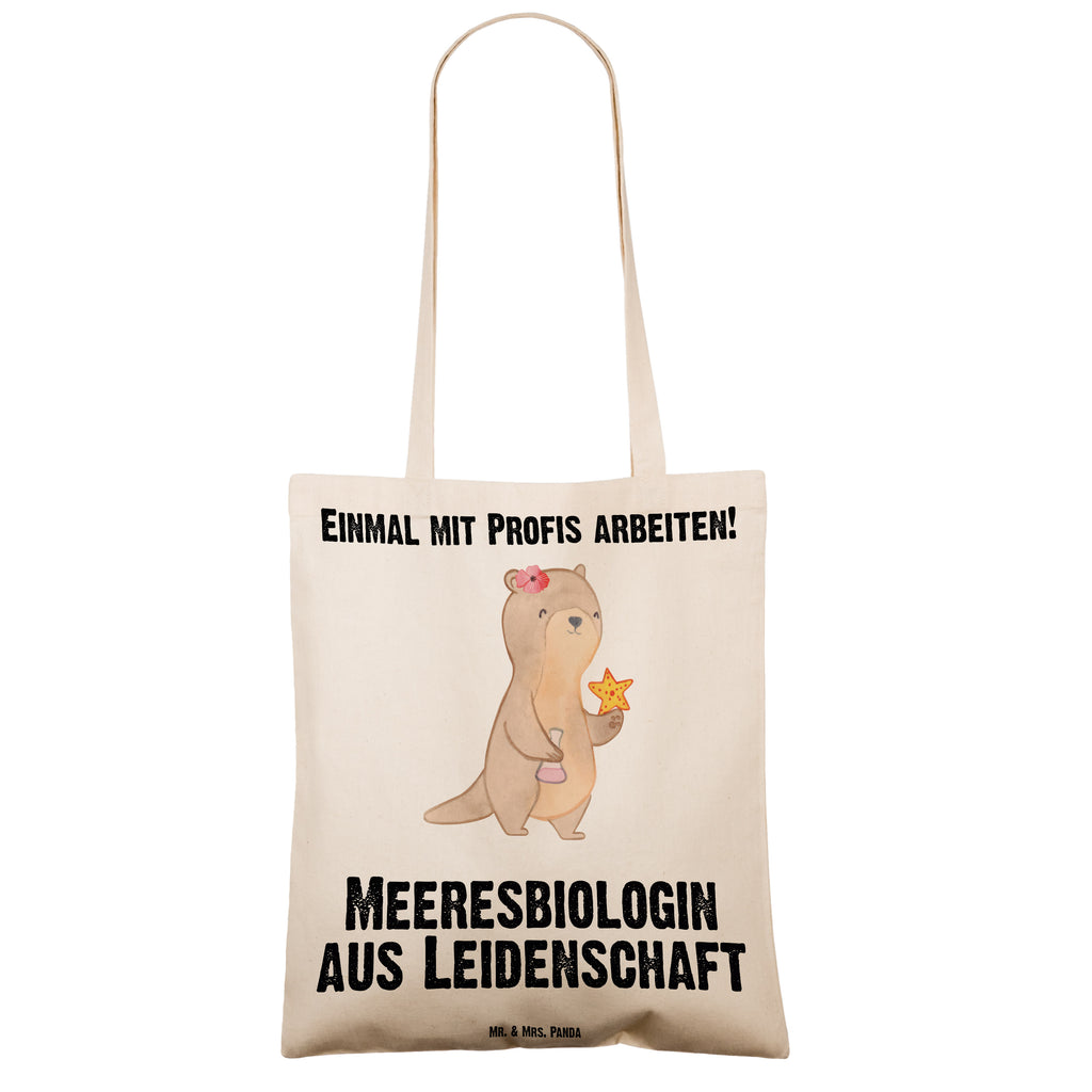 Tragetasche Meeresbiologin aus Leidenschaft Beuteltasche, Beutel, Einkaufstasche, Jutebeutel, Stoffbeutel, Beruf, Ausbildung, Jubiläum, Abschied, Rente, Kollege, Kollegin, Geschenk, Schenken, Arbeitskollege, Mitarbeiter, Firma, Danke, Dankeschön, Meeresbiologin, Meereskundlerin, Naturwissenschaftlerin, Meeresforscherin, maritime Forschung, Studium