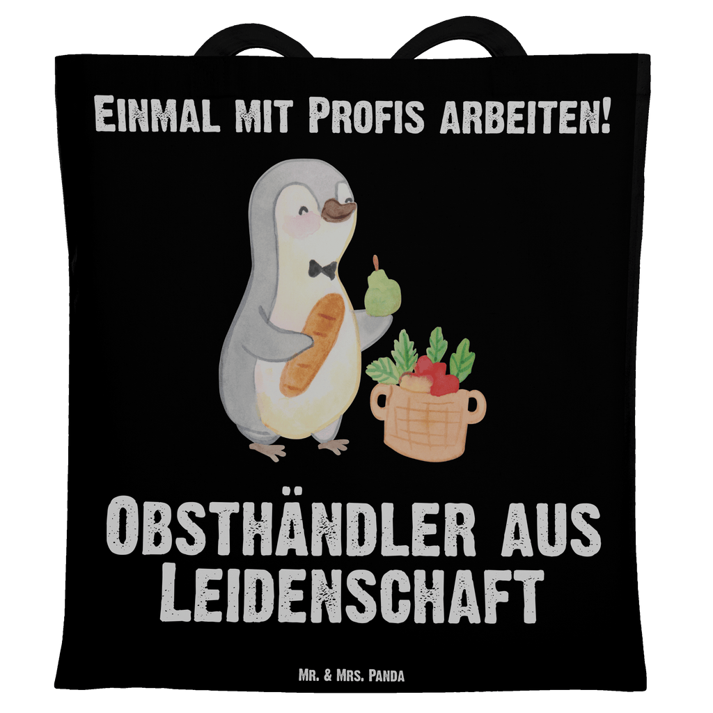 Tragetasche Obsthändler aus Leidenschaft Beuteltasche, Beutel, Einkaufstasche, Jutebeutel, Stoffbeutel, Beruf, Ausbildung, Jubiläum, Abschied, Rente, Kollege, Kollegin, Geschenk, Schenken, Arbeitskollege, Mitarbeiter, Firma, Danke, Dankeschön, Obsthändler, Obstverkäufer, Wochenmarkthändler, Obstbauer, Obst- und Gemüsehändler, Obstplantage