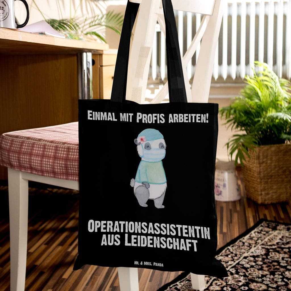 Tragetasche Operationsassistentin aus Leidenschaft Beuteltasche, Beutel, Einkaufstasche, Jutebeutel, Stoffbeutel, Beruf, Ausbildung, Jubiläum, Abschied, Rente, Kollege, Kollegin, Geschenk, Schenken, Arbeitskollege, Mitarbeiter, Firma, Danke, Dankeschön, Operationsassistentin, Operationstechnische Assistentin, OTA, OP Assistentin, Operationsassistenz