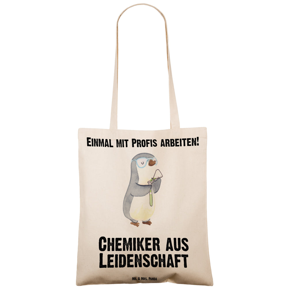 Tragetasche Chemiker aus Leidenschaft Beuteltasche, Beutel, Einkaufstasche, Jutebeutel, Stoffbeutel, Beruf, Ausbildung, Jubiläum, Abschied, Rente, Kollege, Kollegin, Geschenk, Schenken, Arbeitskollege, Mitarbeiter, Firma, Danke, Dankeschön, Chemiker, Chemielaborant, Naturwissenschaftler, Labor, Studium, Forschung, Wissenschaftler