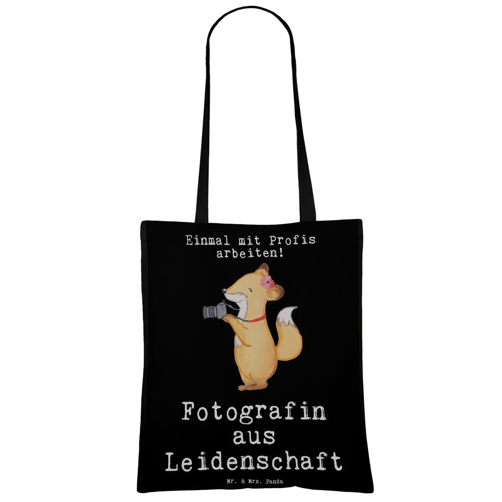Tragetasche Fotografin aus Leidenschaft Beuteltasche, Beutel, Einkaufstasche, Jutebeutel, Stoffbeutel, Beruf, Ausbildung, Jubiläum, Abschied, Rente, Kollege, Kollegin, Geschenk, Schenken, Arbeitskollege, Mitarbeiter, Firma, Danke, Dankeschön, Fotografin, Fotoreporterin, Hobbyfotografin, Hochzeitsfotografin, Fotografie, Profi Fotografin