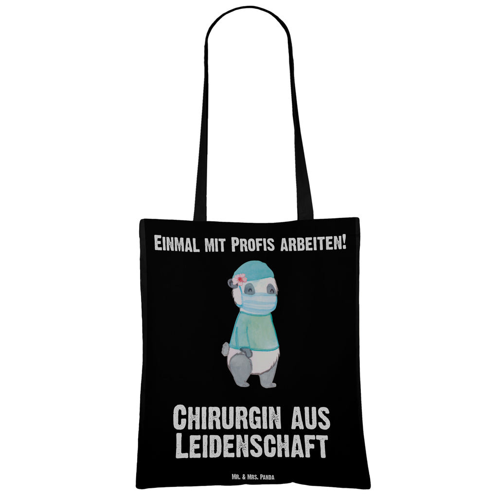 Tragetasche Chirurgin aus Leidenschaft Beuteltasche, Beutel, Einkaufstasche, Jutebeutel, Stoffbeutel, Beruf, Ausbildung, Jubiläum, Abschied, Rente, Kollege, Kollegin, Geschenk, Schenken, Arbeitskollege, Mitarbeiter, Firma, Danke, Dankeschön, Chirurgin, Unfallchirurgini, Notfallchirurgin, Krankenhaus, Ärztin, Medizinerin