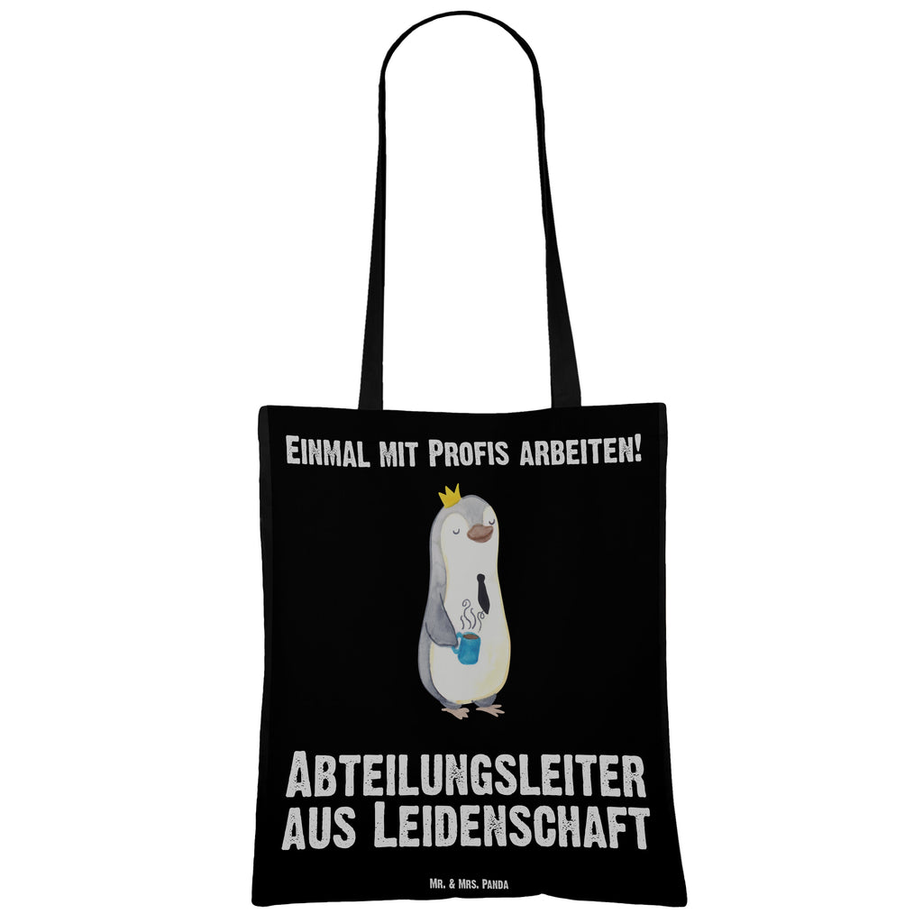 Tragetasche Abteilungsleiter aus Leidenschaft Beuteltasche, Beutel, Einkaufstasche, Jutebeutel, Stoffbeutel, Beruf, Ausbildung, Jubiläum, Abschied, Rente, Kollege, Kollegin, Geschenk, Schenken, Arbeitskollege, Mitarbeiter, Firma, Danke, Dankeschön, Abteilungsleiter, Teamleiter, Führungskraft