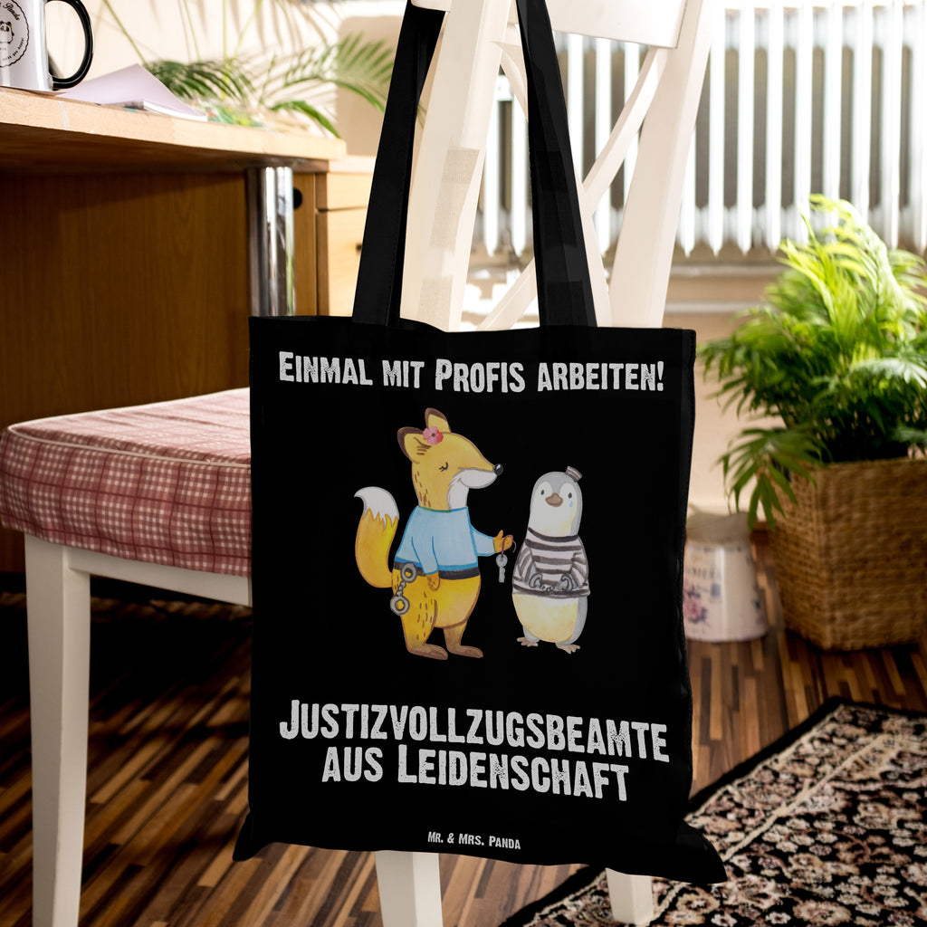 Tragetasche Justizvollzugsbeamte aus Leidenschaft Beuteltasche, Beutel, Einkaufstasche, Jutebeutel, Stoffbeutel, Beruf, Ausbildung, Jubiläum, Abschied, Rente, Kollege, Kollegin, Geschenk, Schenken, Arbeitskollege, Mitarbeiter, Firma, Danke, Dankeschön, Gefängniswärterin, Justizvollzugsbeamte