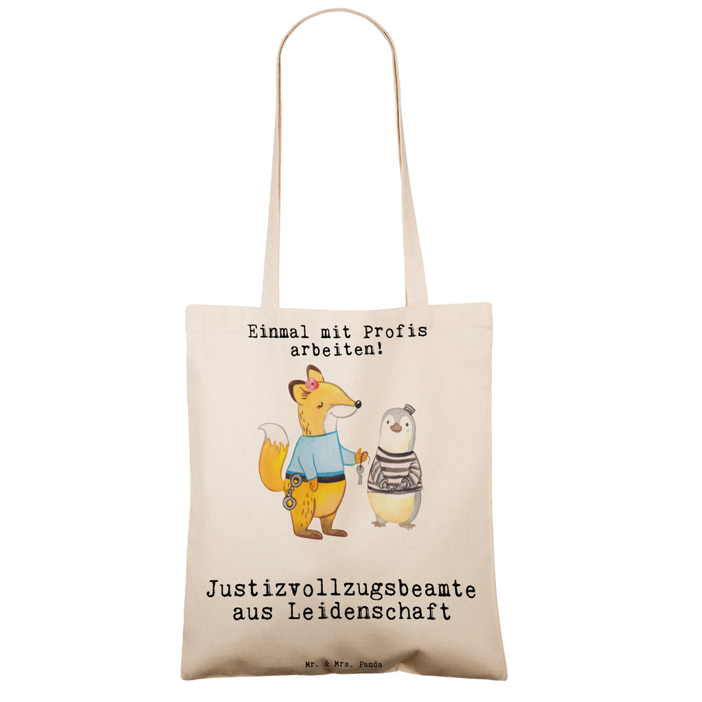 Tragetasche Justizvollzugsbeamte aus Leidenschaft Beuteltasche, Beutel, Einkaufstasche, Jutebeutel, Stoffbeutel, Beruf, Ausbildung, Jubiläum, Abschied, Rente, Kollege, Kollegin, Geschenk, Schenken, Arbeitskollege, Mitarbeiter, Firma, Danke, Dankeschön, Gefängniswärterin, Justizvollzugsbeamte