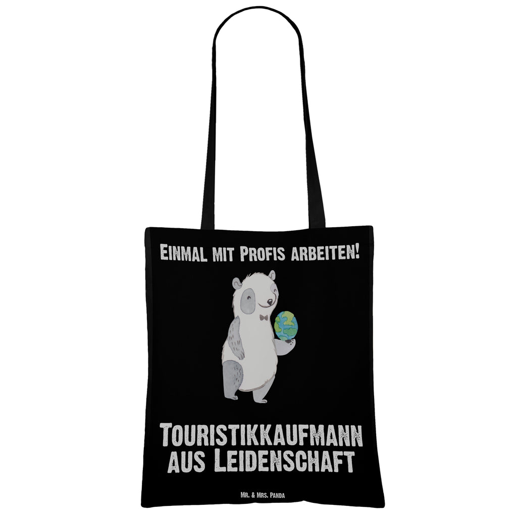Tragetasche Touristikkaufmann aus Leidenschaft Beuteltasche, Beutel, Einkaufstasche, Jutebeutel, Stoffbeutel, Beruf, Ausbildung, Jubiläum, Abschied, Rente, Kollege, Kollegin, Geschenk, Schenken, Arbeitskollege, Mitarbeiter, Firma, Danke, Dankeschön