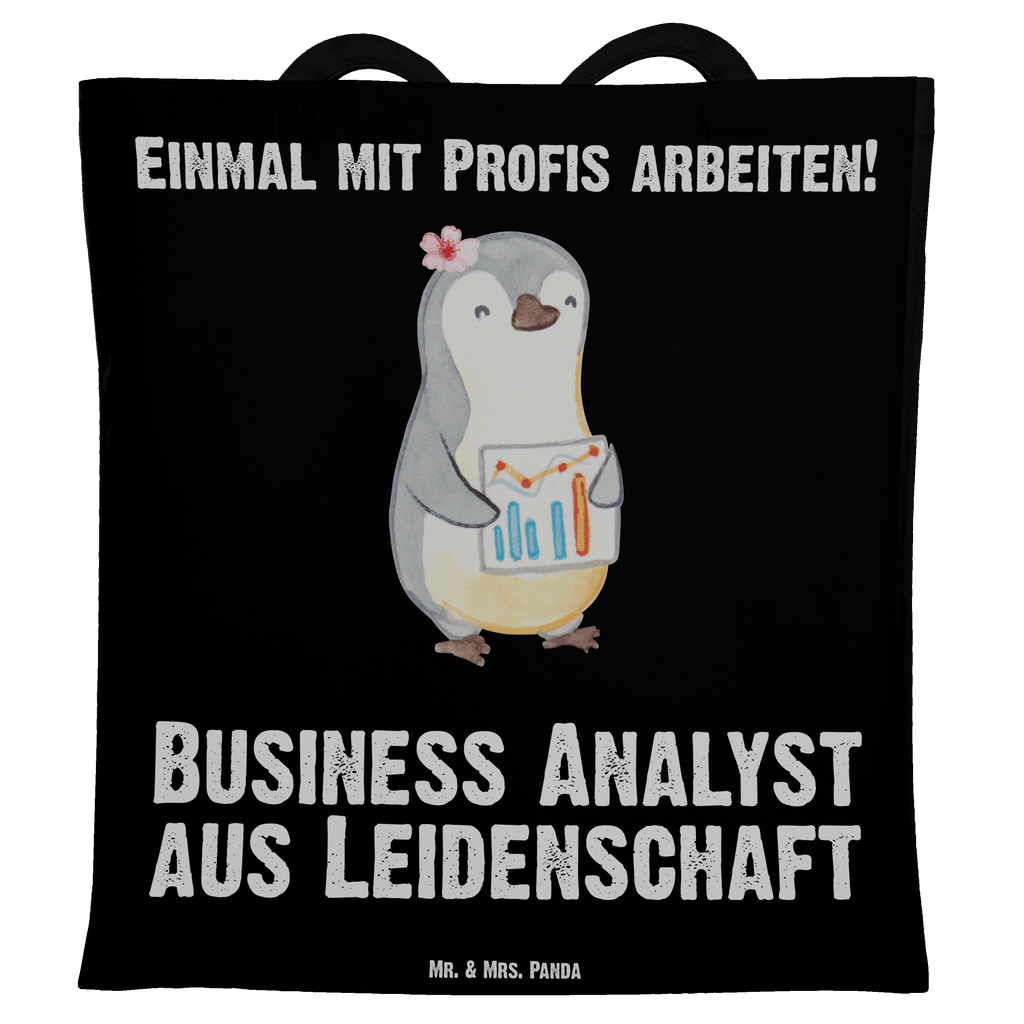 Tragetasche Business Analyst aus Leidenschaft Beuteltasche, Beutel, Einkaufstasche, Jutebeutel, Stoffbeutel, Beruf, Ausbildung, Jubiläum, Abschied, Rente, Kollege, Kollegin, Geschenk, Schenken, Arbeitskollege, Mitarbeiter, Firma, Danke, Dankeschön