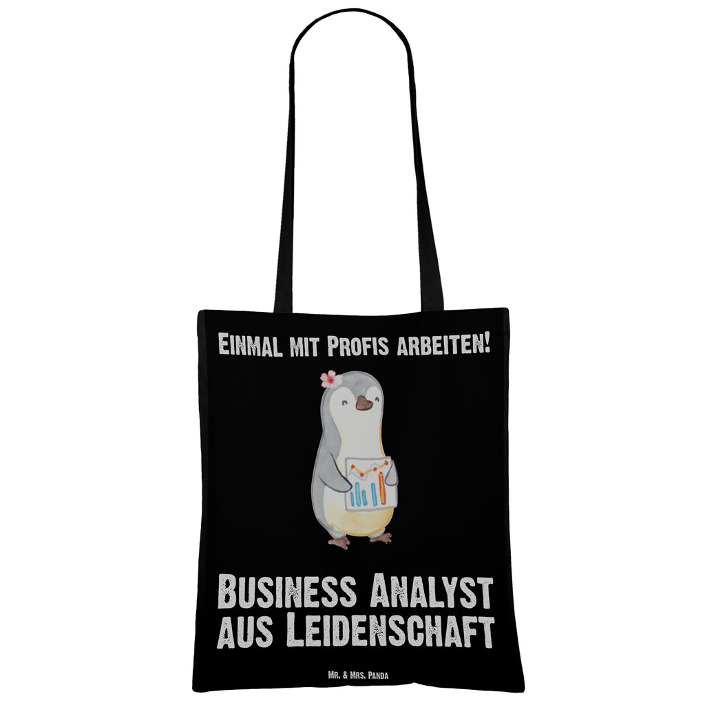 Tragetasche Business Analyst aus Leidenschaft Beuteltasche, Beutel, Einkaufstasche, Jutebeutel, Stoffbeutel, Beruf, Ausbildung, Jubiläum, Abschied, Rente, Kollege, Kollegin, Geschenk, Schenken, Arbeitskollege, Mitarbeiter, Firma, Danke, Dankeschön