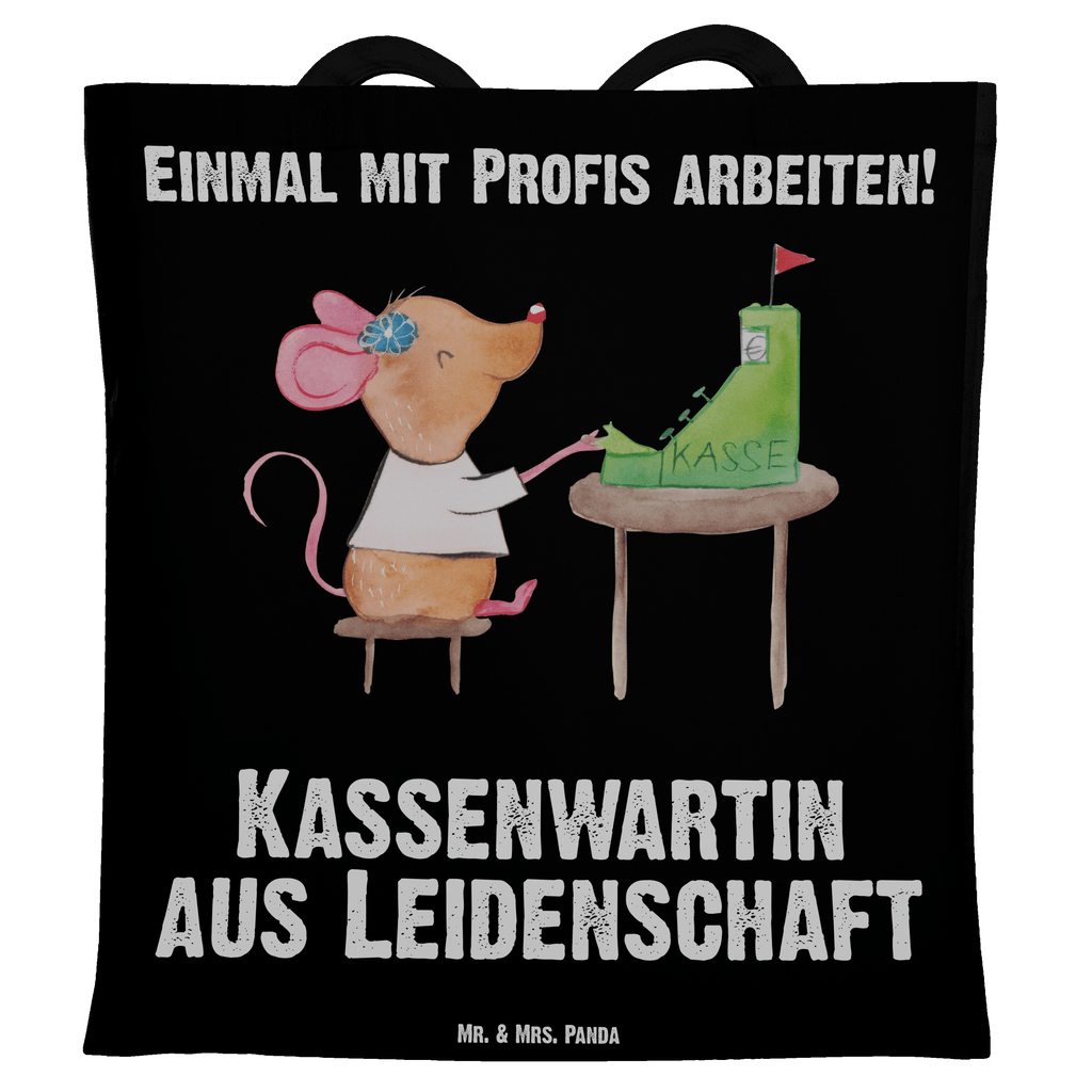 Tragetasche Kassenwartin aus Leidenschaft Beuteltasche, Beutel, Einkaufstasche, Jutebeutel, Stoffbeutel, Beruf, Ausbildung, Jubiläum, Abschied, Rente, Kollege, Kollegin, Geschenk, Schenken, Arbeitskollege, Mitarbeiter, Firma, Danke, Dankeschön, Kassenwartin, Schatzmeisterin, Verein