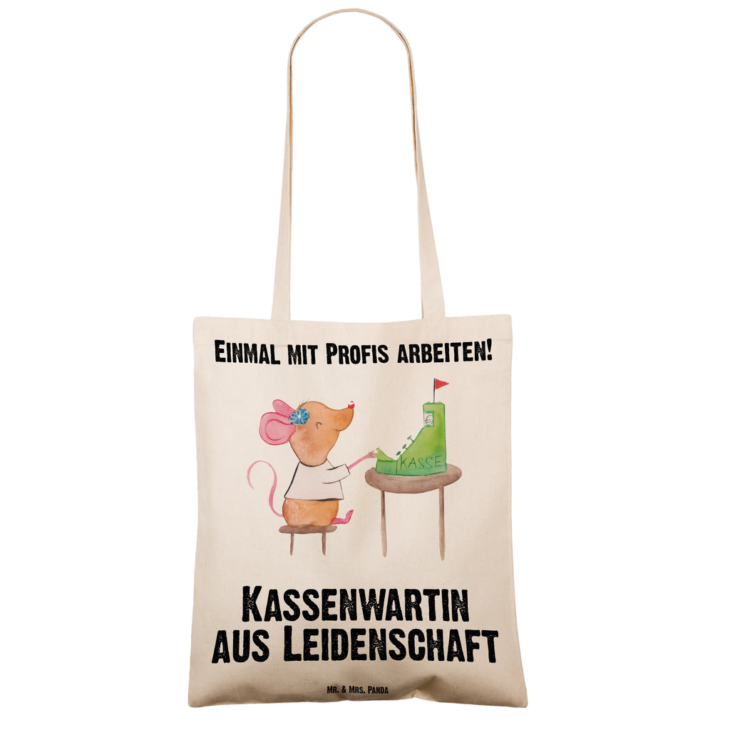 Tragetasche Kassenwartin aus Leidenschaft Beuteltasche, Beutel, Einkaufstasche, Jutebeutel, Stoffbeutel, Beruf, Ausbildung, Jubiläum, Abschied, Rente, Kollege, Kollegin, Geschenk, Schenken, Arbeitskollege, Mitarbeiter, Firma, Danke, Dankeschön, Kassenwartin, Schatzmeisterin, Verein