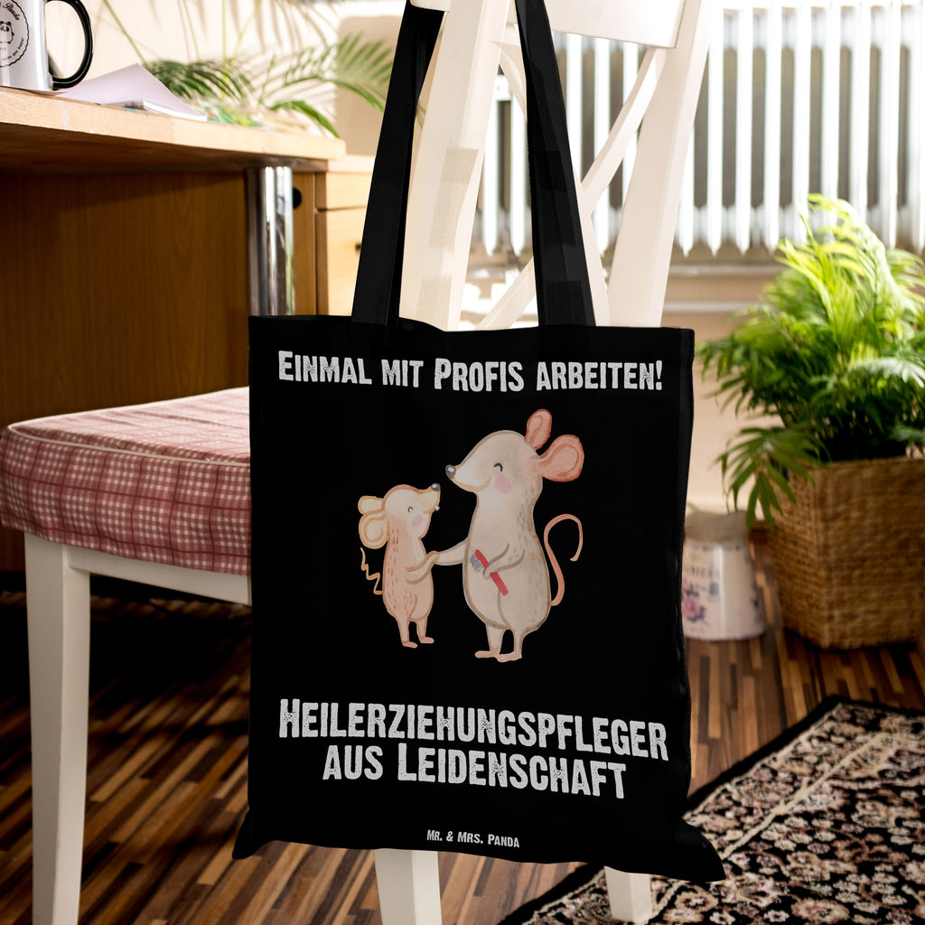 Tragetasche Heilerziehungspfleger aus Leidenschaft Beuteltasche, Beutel, Einkaufstasche, Jutebeutel, Stoffbeutel, Beruf, Ausbildung, Jubiläum, Abschied, Rente, Kollege, Kollegin, Geschenk, Schenken, Arbeitskollege, Mitarbeiter, Firma, Danke, Dankeschön, Heilerziehungspfleger, Heilpädagoge