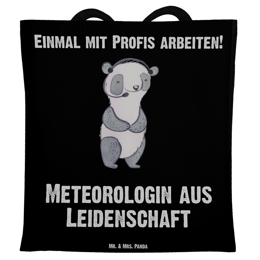 Tragetasche Meteorologin aus Leidenschaft Beuteltasche, Beutel, Einkaufstasche, Jutebeutel, Stoffbeutel, Beruf, Ausbildung, Jubiläum, Abschied, Rente, Kollege, Kollegin, Geschenk, Schenken, Arbeitskollege, Mitarbeiter, Firma, Danke, Dankeschön