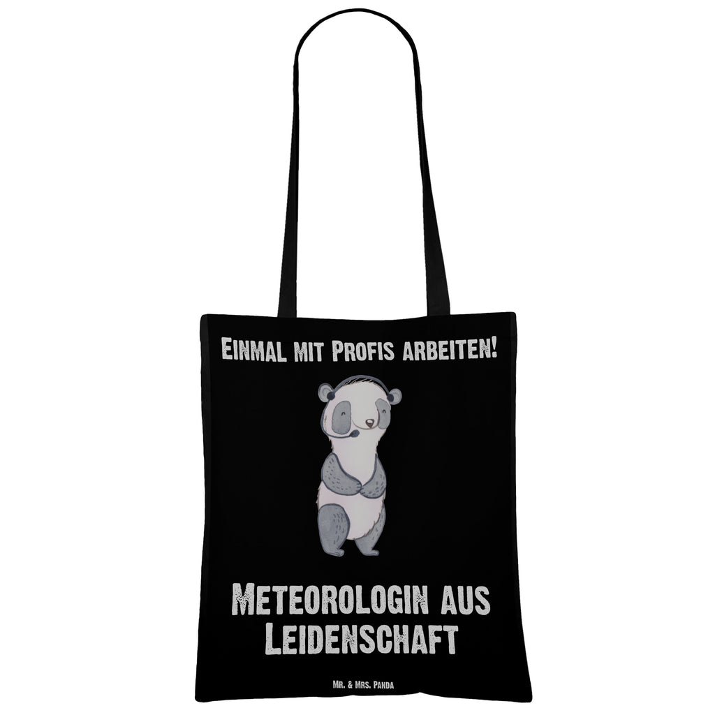 Tragetasche Meteorologin aus Leidenschaft Beuteltasche, Beutel, Einkaufstasche, Jutebeutel, Stoffbeutel, Beruf, Ausbildung, Jubiläum, Abschied, Rente, Kollege, Kollegin, Geschenk, Schenken, Arbeitskollege, Mitarbeiter, Firma, Danke, Dankeschön