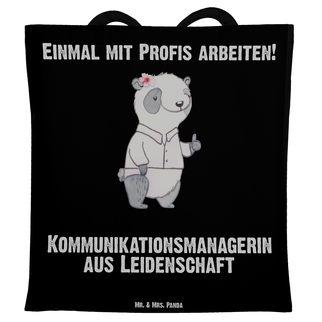 Tragetasche Kommunikationsmanagerin aus Leidenschaft Beuteltasche, Beutel, Einkaufstasche, Jutebeutel, Stoffbeutel, Beruf, Ausbildung, Jubiläum, Abschied, Rente, Kollege, Kollegin, Geschenk, Schenken, Arbeitskollege, Mitarbeiter, Firma, Danke, Dankeschön, Kommunikationsmanagerin, studium, interkulturelle kommunikation, communications manager