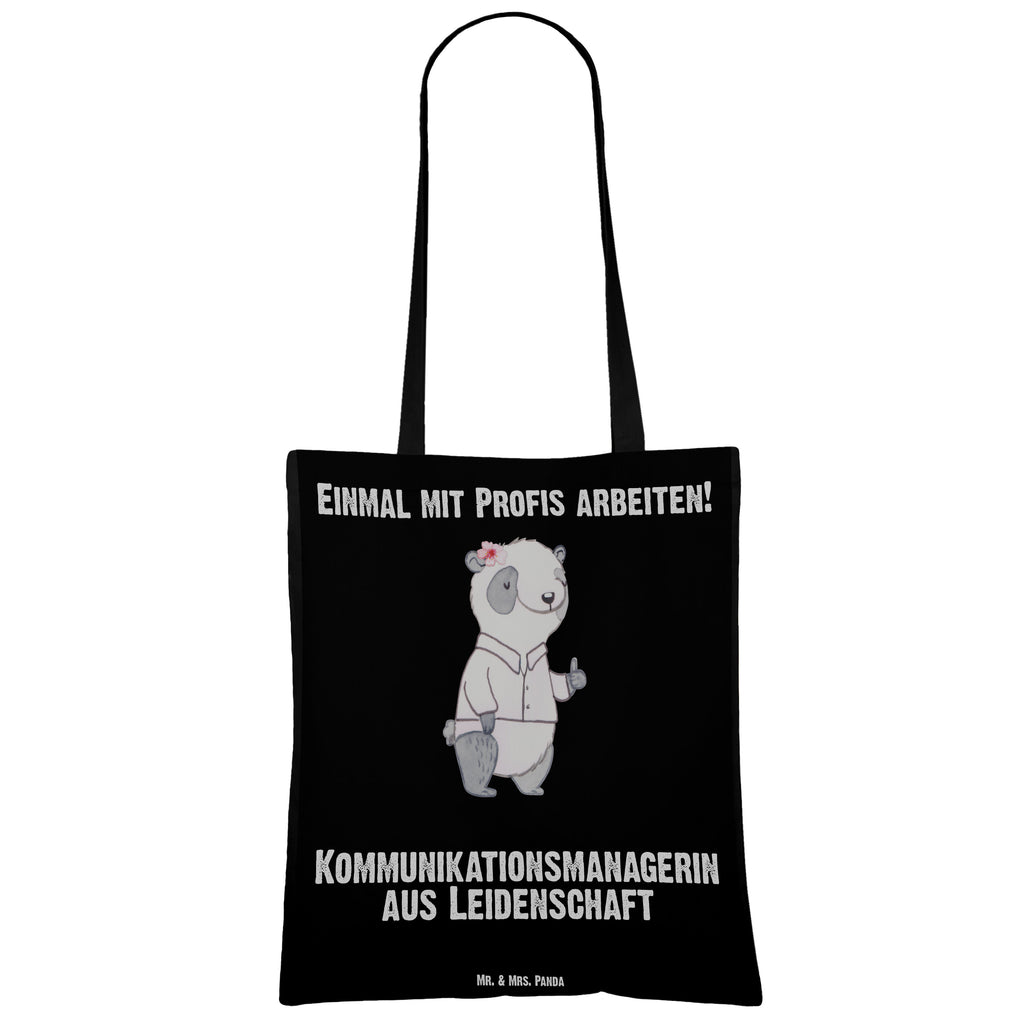 Tragetasche Kommunikationsmanagerin aus Leidenschaft Beuteltasche, Beutel, Einkaufstasche, Jutebeutel, Stoffbeutel, Beruf, Ausbildung, Jubiläum, Abschied, Rente, Kollege, Kollegin, Geschenk, Schenken, Arbeitskollege, Mitarbeiter, Firma, Danke, Dankeschön, Kommunikationsmanagerin, studium, interkulturelle kommunikation, communications manager