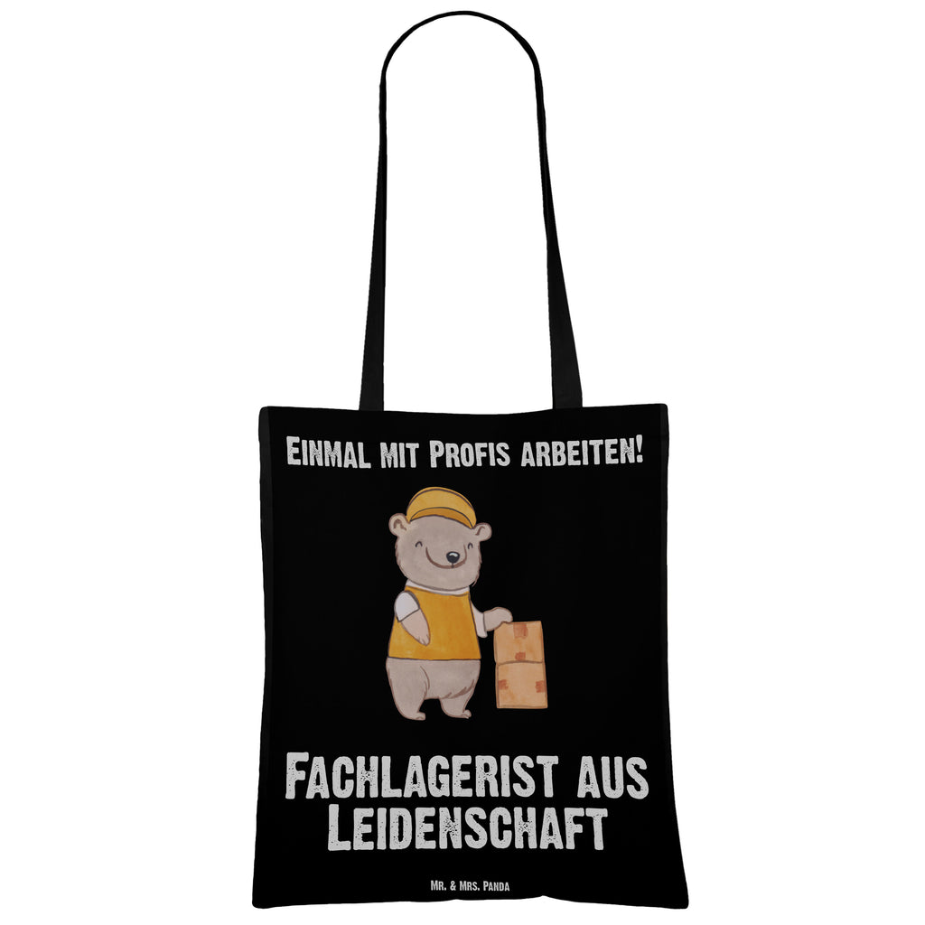 Tragetasche Fachlagerist aus Leidenschaft Beuteltasche, Beutel, Einkaufstasche, Jutebeutel, Stoffbeutel, Beruf, Ausbildung, Jubiläum, Abschied, Rente, Kollege, Kollegin, Geschenk, Schenken, Arbeitskollege, Mitarbeiter, Firma, Danke, Dankeschön, Lagerarbeiter, Fachlagerist, Lagerist, Lagerverwalter