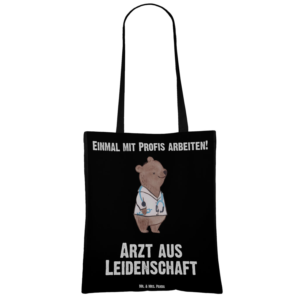 Tragetasche Arzt aus Leidenschaft Beuteltasche, Beutel, Einkaufstasche, Jutebeutel, Stoffbeutel, Beruf, Ausbildung, Jubiläum, Abschied, Rente, Kollege, Kollegin, Geschenk, Schenken, Arbeitskollege, Mitarbeiter, Firma, Danke, Dankeschön, Arzt, Hausarzt, Mediziner, Doktor, Medizinstudium, Doktortitel, Arztpraxis