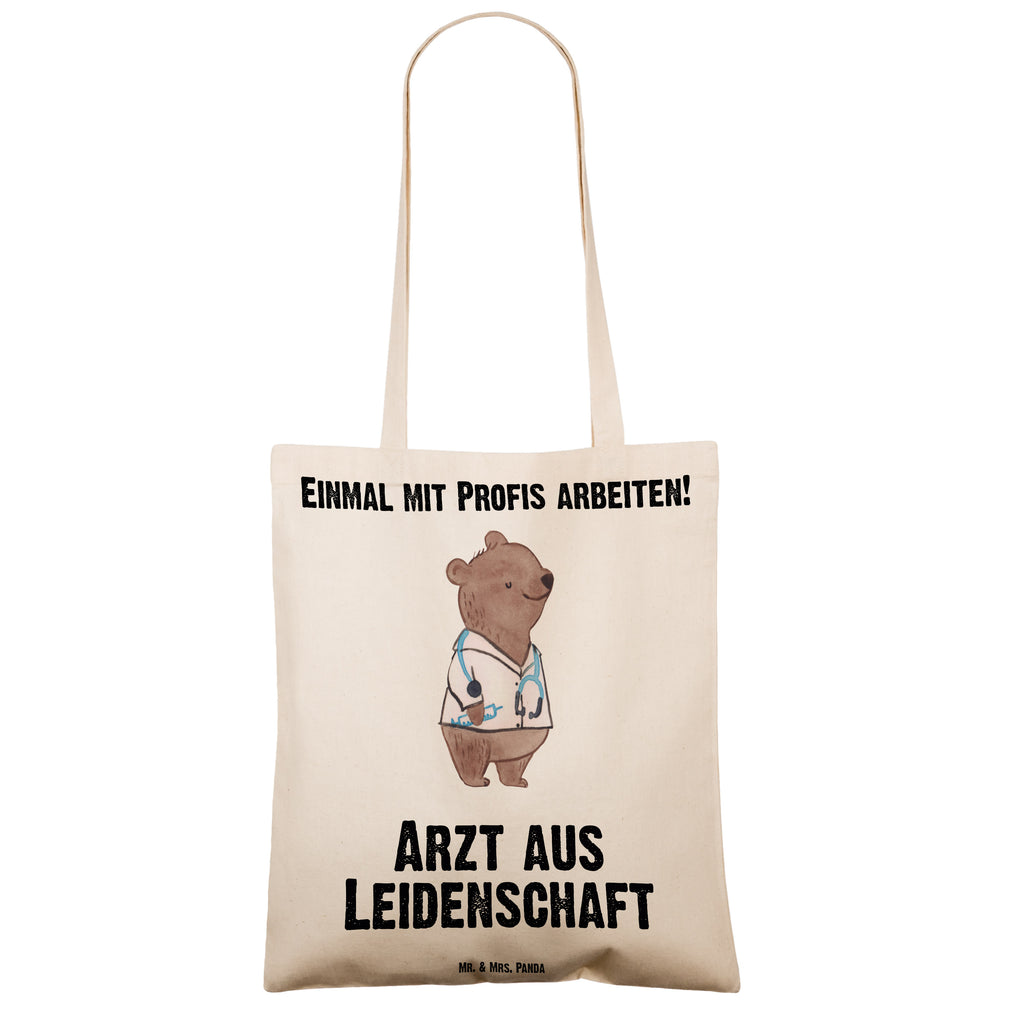 Tragetasche Arzt aus Leidenschaft Beuteltasche, Beutel, Einkaufstasche, Jutebeutel, Stoffbeutel, Beruf, Ausbildung, Jubiläum, Abschied, Rente, Kollege, Kollegin, Geschenk, Schenken, Arbeitskollege, Mitarbeiter, Firma, Danke, Dankeschön, Arzt, Hausarzt, Mediziner, Doktor, Medizinstudium, Doktortitel, Arztpraxis
