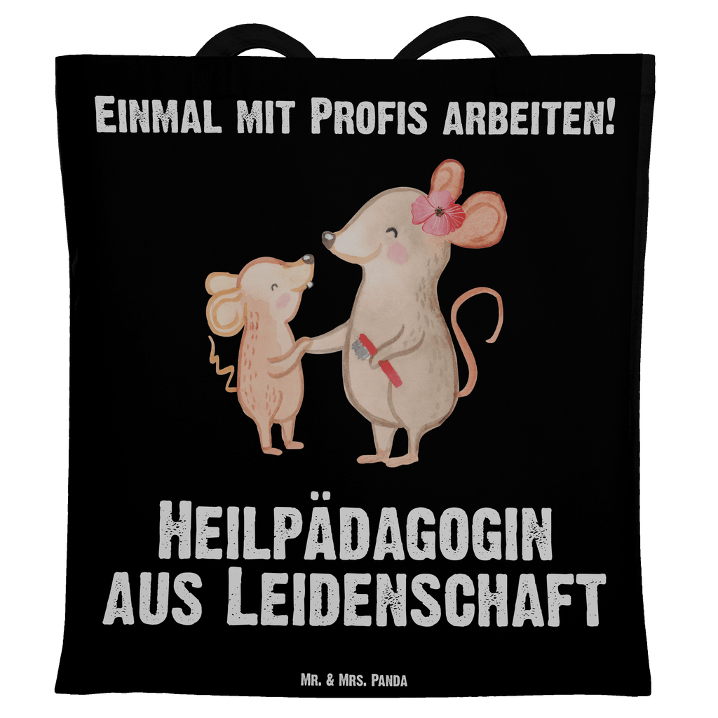 Tragetasche Heilpädagogin aus Leidenschaft Beuteltasche, Beutel, Einkaufstasche, Jutebeutel, Stoffbeutel, Beruf, Ausbildung, Jubiläum, Abschied, Rente, Kollege, Kollegin, Geschenk, Schenken, Arbeitskollege, Mitarbeiter, Firma, Danke, Dankeschön, Heilpädagogin, Heilpädagogik, Studium