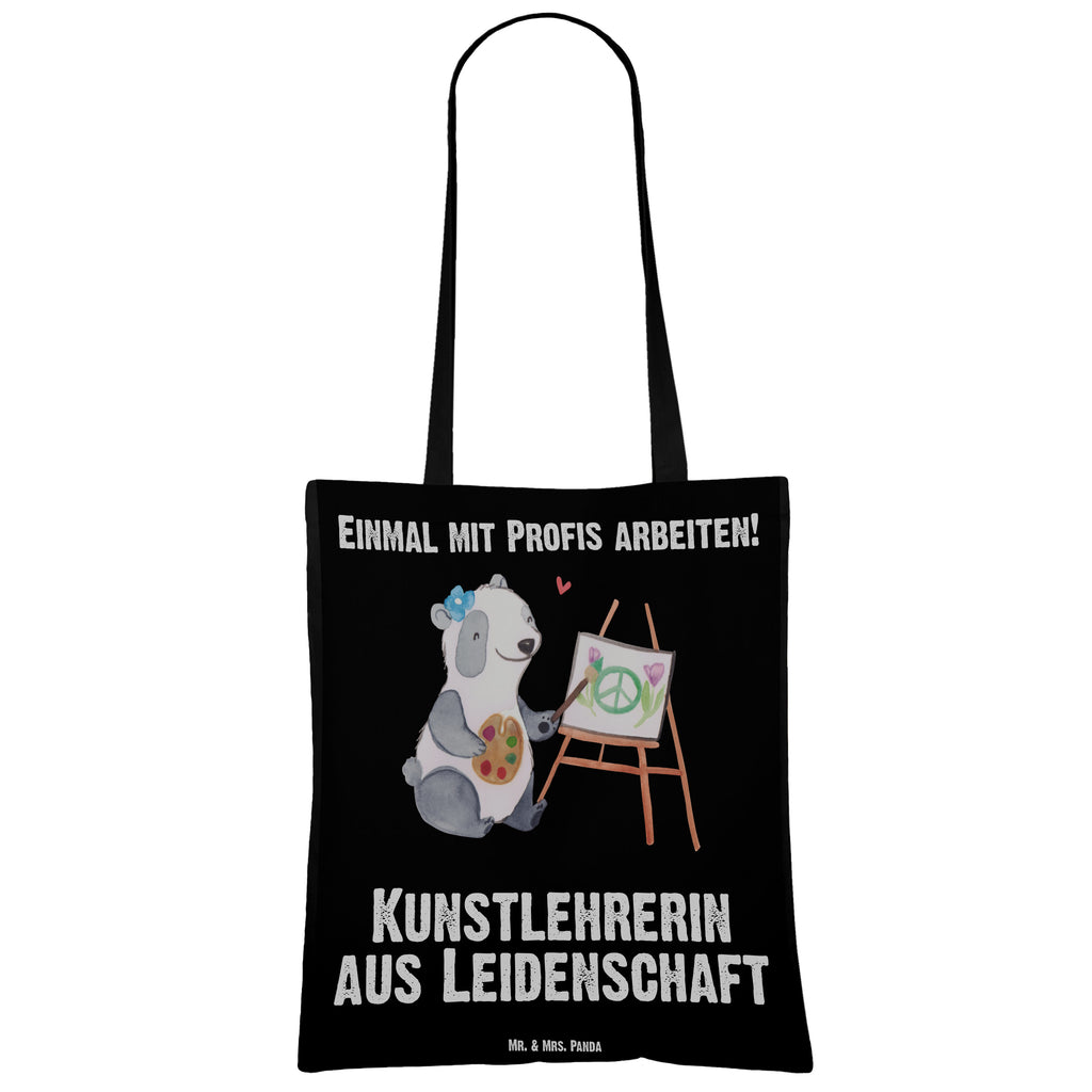 Tragetasche Kunstlehrerin aus Leidenschaft Beuteltasche, Beutel, Einkaufstasche, Jutebeutel, Stoffbeutel, Beruf, Ausbildung, Jubiläum, Abschied, Rente, Kollege, Kollegin, Geschenk, Schenken, Arbeitskollege, Mitarbeiter, Firma, Danke, Dankeschön, Kunstlehrerin, Kunstunterricht, Kunstschule