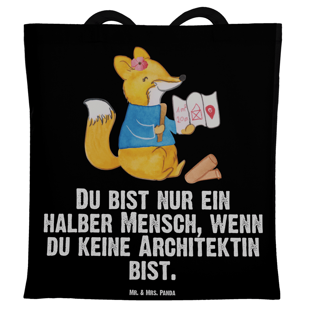 Tragetasche Architektin mit Herz Beuteltasche, Beutel, Einkaufstasche, Jutebeutel, Stoffbeutel, Beruf, Ausbildung, Jubiläum, Abschied, Rente, Kollege, Kollegin, Geschenk, Schenken, Arbeitskollege, Mitarbeiter, Firma, Danke, Dankeschön, Architektin, Innenarchitektin, Architekturbüro