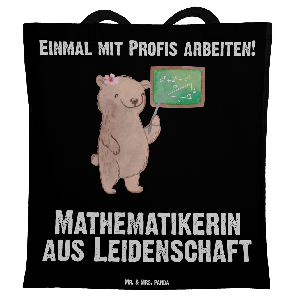 Tragetasche Mathematikerin aus Leidenschaft Beuteltasche, Beutel, Einkaufstasche, Jutebeutel, Stoffbeutel, Beruf, Ausbildung, Jubiläum, Abschied, Rente, Kollege, Kollegin, Geschenk, Schenken, Arbeitskollege, Mitarbeiter, Firma, Danke, Dankeschön, Mathematikerin, Mathematik Studium, Studentin Mathe, Bachelor, Master, Rechenkünstlerin, Zahlenmensch