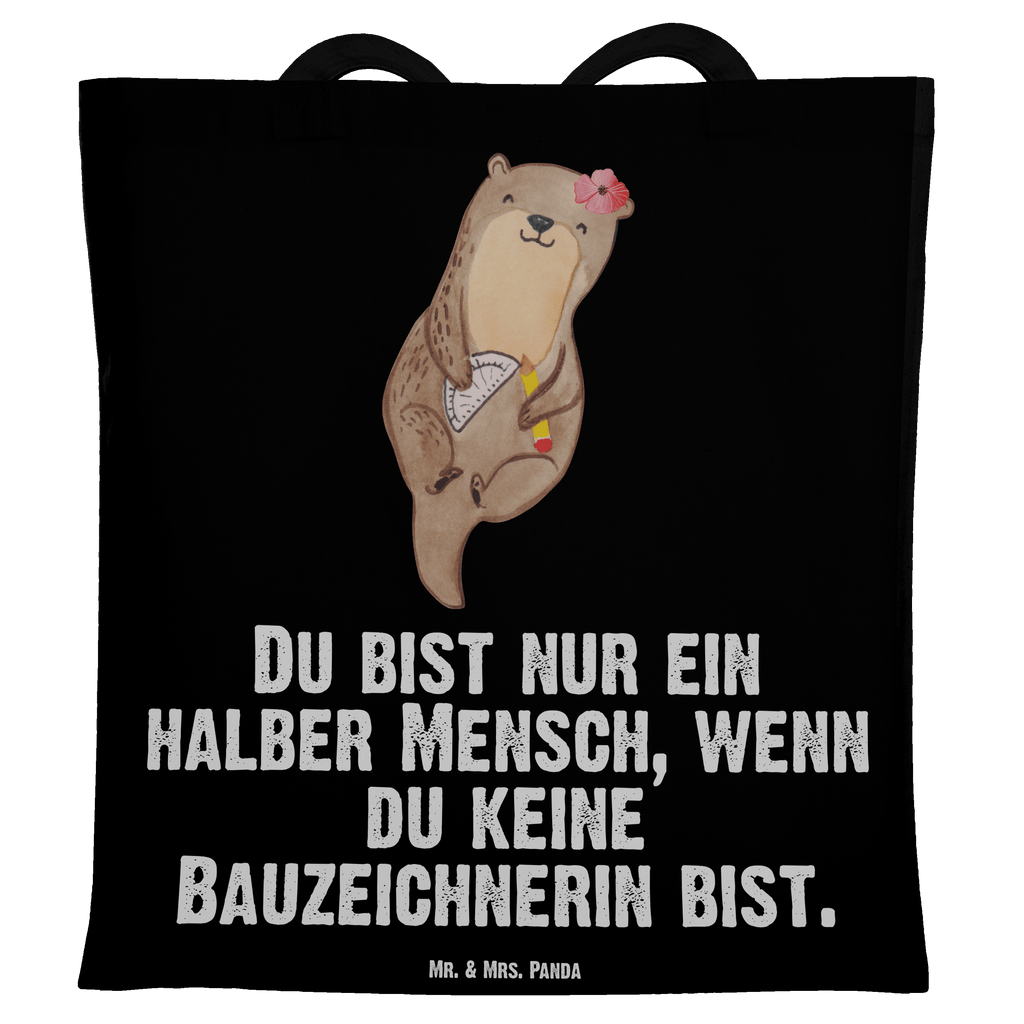 Tragetasche Bauzeichnerin mit Herz Beuteltasche, Beutel, Einkaufstasche, Jutebeutel, Stoffbeutel, Beruf, Ausbildung, Jubiläum, Abschied, Rente, Kollege, Kollegin, Geschenk, Schenken, Arbeitskollege, Mitarbeiter, Firma, Danke, Dankeschön