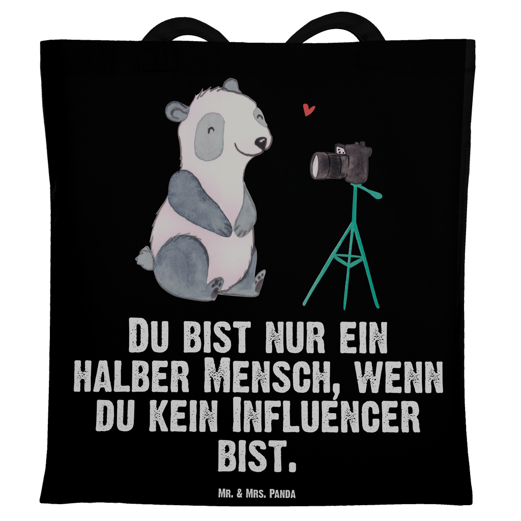 Tragetasche Influencer mit Herz Beuteltasche, Beutel, Einkaufstasche, Jutebeutel, Stoffbeutel, Beruf, Ausbildung, Jubiläum, Abschied, Rente, Kollege, Kollegin, Geschenk, Schenken, Arbeitskollege, Mitarbeiter, Firma, Danke, Dankeschön
