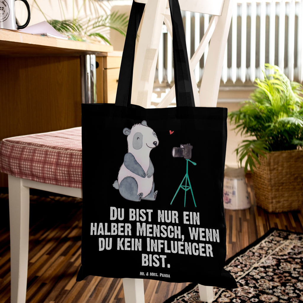 Tragetasche Influencer mit Herz Beuteltasche, Beutel, Einkaufstasche, Jutebeutel, Stoffbeutel, Beruf, Ausbildung, Jubiläum, Abschied, Rente, Kollege, Kollegin, Geschenk, Schenken, Arbeitskollege, Mitarbeiter, Firma, Danke, Dankeschön