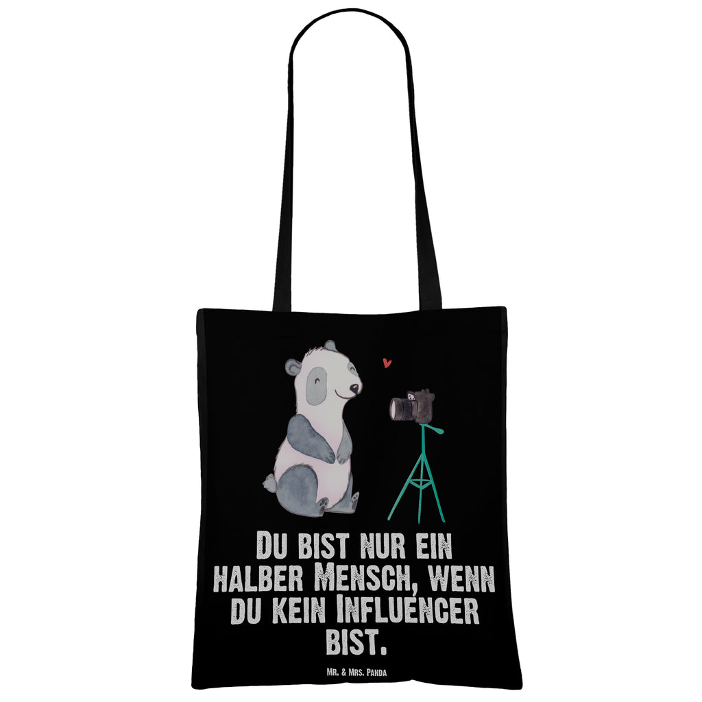 Tragetasche Influencer mit Herz Beuteltasche, Beutel, Einkaufstasche, Jutebeutel, Stoffbeutel, Beruf, Ausbildung, Jubiläum, Abschied, Rente, Kollege, Kollegin, Geschenk, Schenken, Arbeitskollege, Mitarbeiter, Firma, Danke, Dankeschön