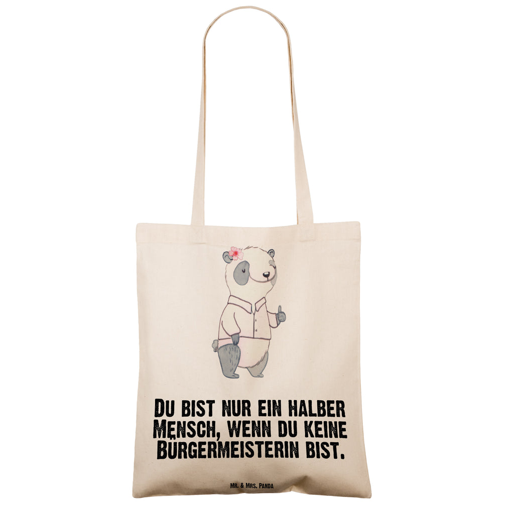 Tragetasche Bürgermeisterin mit Herz Beuteltasche, Beutel, Einkaufstasche, Jutebeutel, Stoffbeutel, Beruf, Ausbildung, Jubiläum, Abschied, Rente, Kollege, Kollegin, Geschenk, Schenken, Arbeitskollege, Mitarbeiter, Firma, Danke, Dankeschön, Bürgermeisterin Geschenk zum Amtsantritt, Amtseinführung, Bürgermeisterwahl, Stadt, Gemeinde, Wahlen, Oberbürgermeisterin, Rathaus
