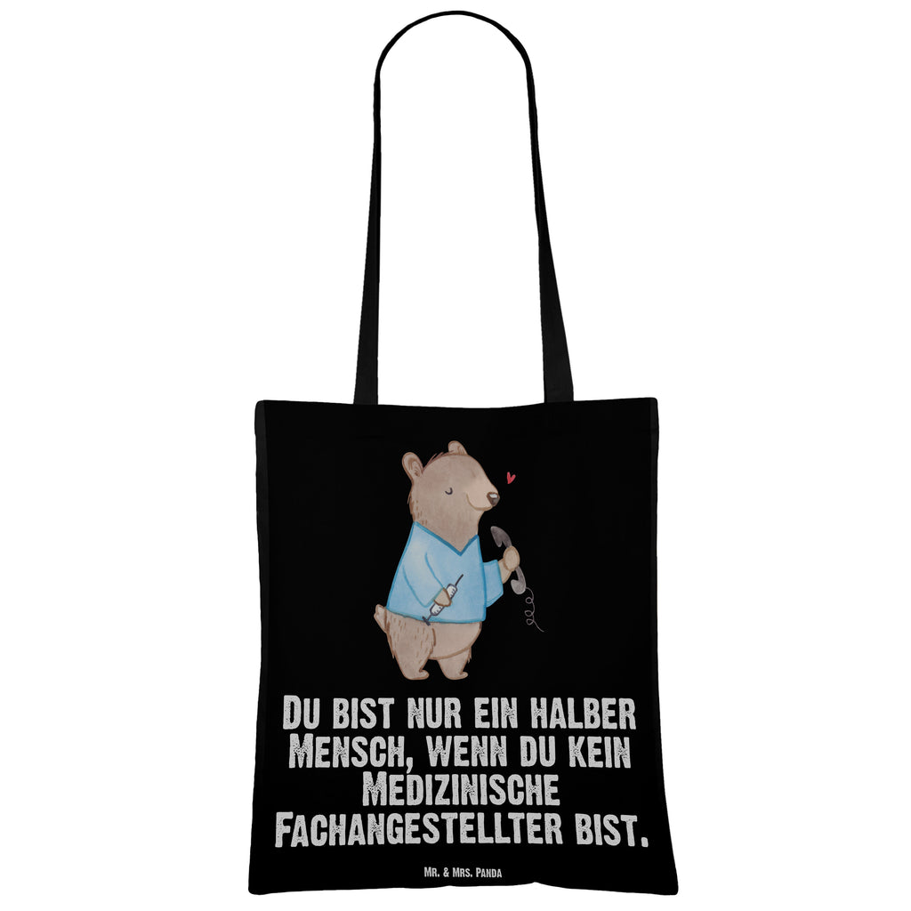 Tragetasche Medizinische Fachangestellter mit Herz Beuteltasche, Beutel, Einkaufstasche, Jutebeutel, Stoffbeutel, Beruf, Ausbildung, Jubiläum, Abschied, Rente, Kollege, Kollegin, Geschenk, Schenken, Arbeitskollege, Mitarbeiter, Firma, Danke, Dankeschön, Arzthelfer, Medizinischer Fachangestellter, Sprechstundenhilfe