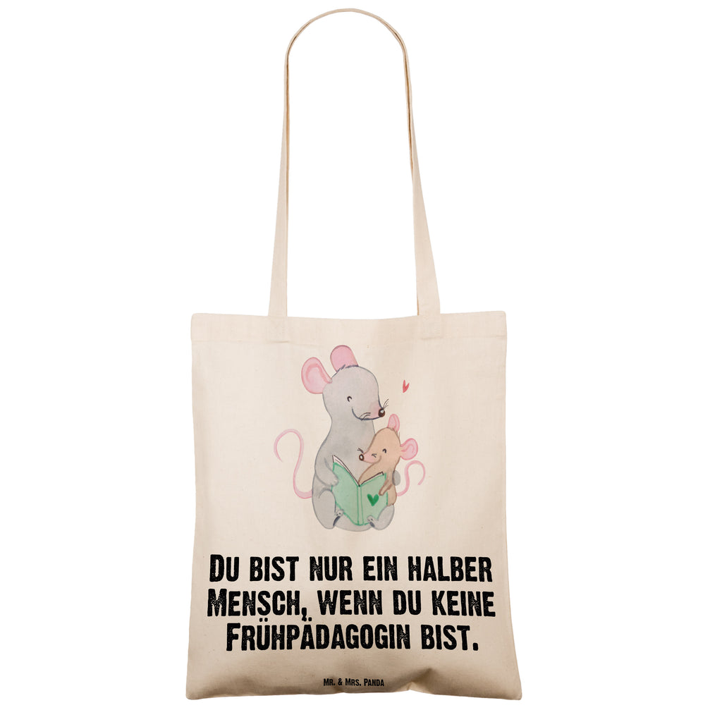 Tragetasche Frühpädagogin mit Herz Beuteltasche, Beutel, Einkaufstasche, Jutebeutel, Stoffbeutel, Beruf, Ausbildung, Jubiläum, Abschied, Rente, Kollege, Kollegin, Geschenk, Schenken, Arbeitskollege, Mitarbeiter, Firma, Danke, Dankeschön, Frühpädagogin, Frühpädagogik, Studium